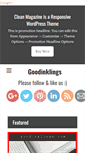 Mobile Screenshot of goodinklings.com